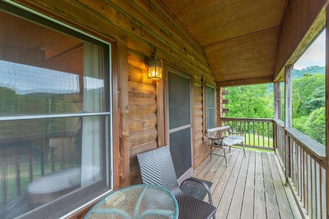 Log Cabin Stunning Mountain Views On 12 Acres Candler Exterior foto