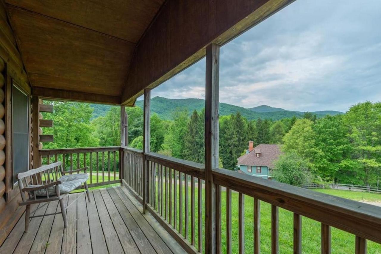 Log Cabin Stunning Mountain Views On 12 Acres Candler Exterior foto