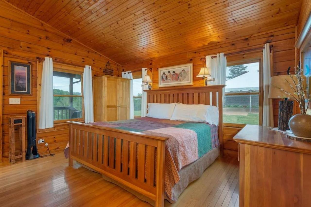 Log Cabin Stunning Mountain Views On 12 Acres Candler Exterior foto
