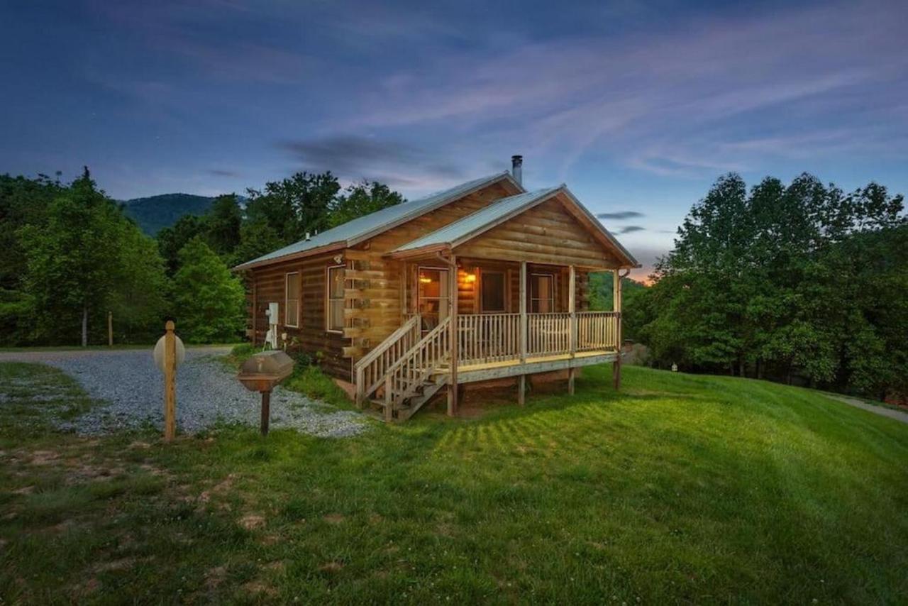 Log Cabin Stunning Mountain Views On 12 Acres Candler Exterior foto