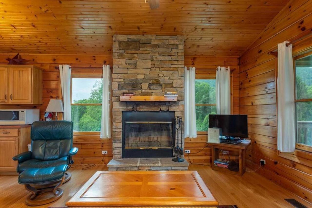 Log Cabin Stunning Mountain Views On 12 Acres Candler Exterior foto