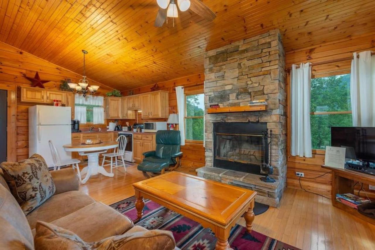 Log Cabin Stunning Mountain Views On 12 Acres Candler Exterior foto