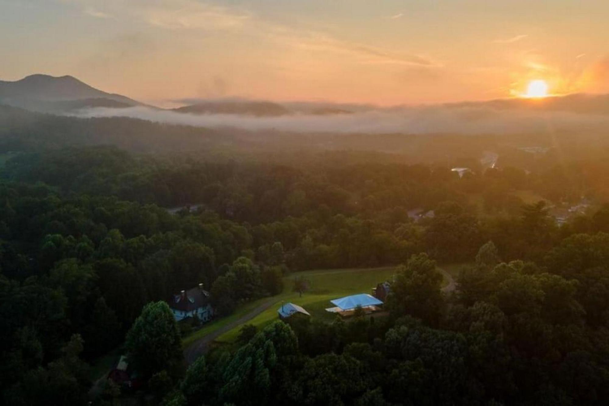 Log Cabin Stunning Mountain Views On 12 Acres Candler Exterior foto